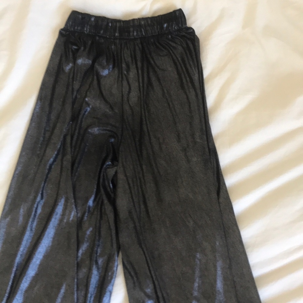 American Apparel Silver Trousers